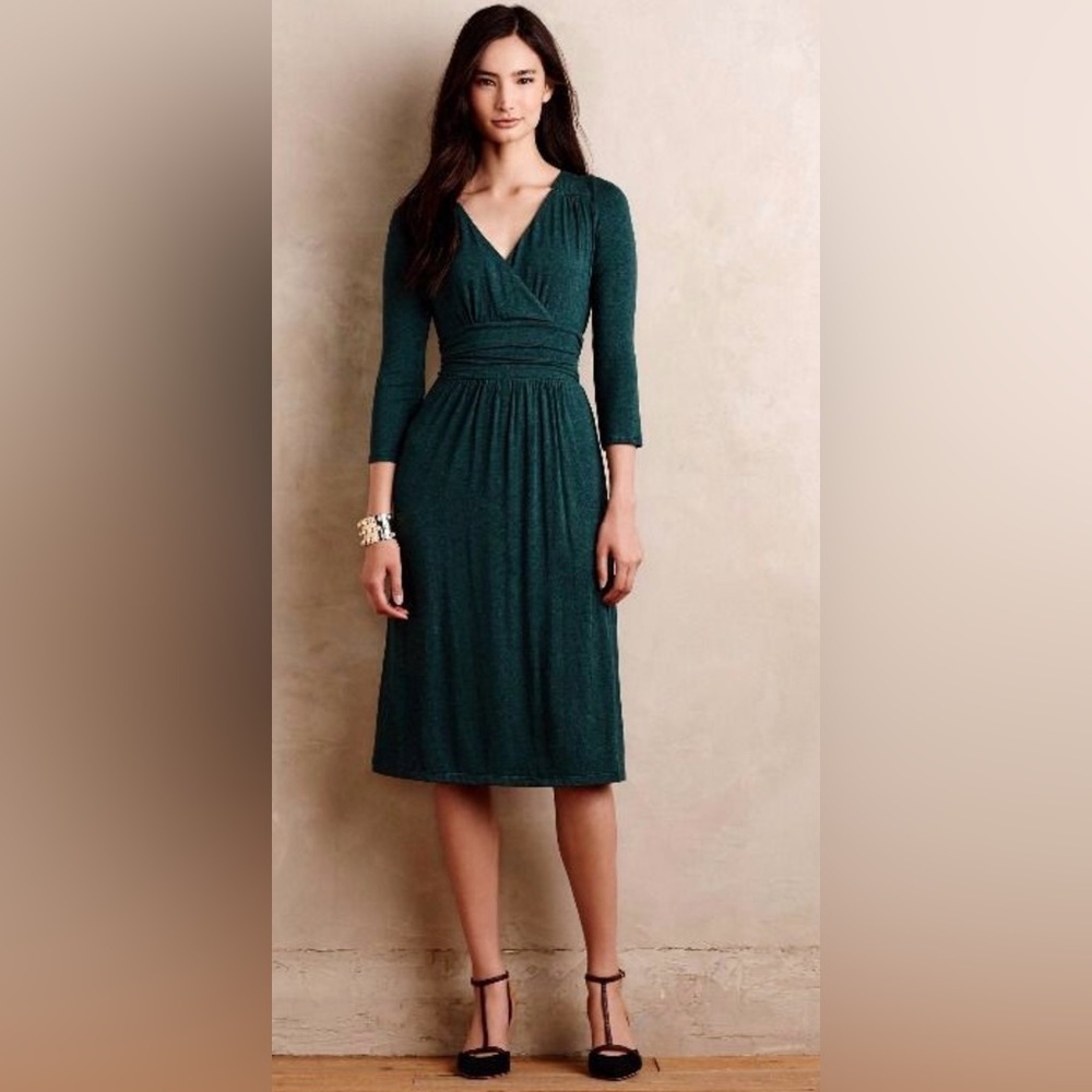 Maeve by Anthropologie galena jersey knit dress